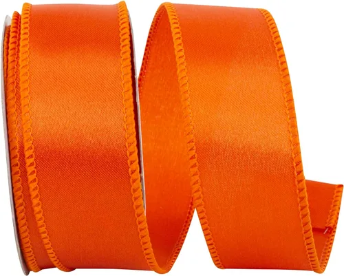 Vista 20 de Reliant Ribbon 92575W-974-09F Cinta de satén con borde con cable, 1-1/2 pulgadas x 10 yardas, oro antiguo