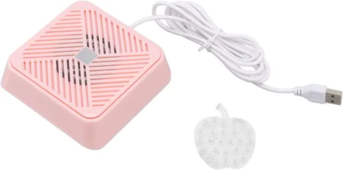 Vista 7 de Lavadora portátil,Mini Lavavajillas,Vibración de sonido Purificación de agua electrolítica Ip67 Impermeable Portátil USB Lavavajillas (), Rosado