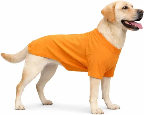 Vista 193 de Lovelonglong 2019 - Ropa para mascotas, Disfraces para Perro, Ropa Camisetas en blanco para Perros Grande Medianos Pequeños 100% Algodón 18