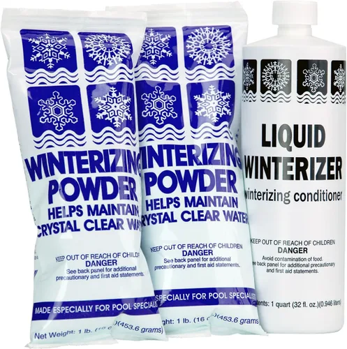 Vista 2 de Rx Clear Kit de cierre de piscina de invierno sin cloro Kit de cuidado de piscina de invierno para piscinas sobre el suelo y en el suelo Incluye