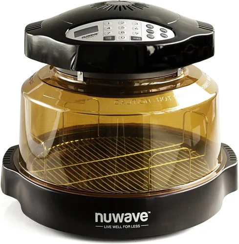 Vista 3 de NuWave Oven Pro Plus con anillo de extensión de acero inoxidable