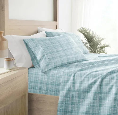 Vista 67 de Linen Market Juego de sábanas de 4 piezas tamaño matrimonial (gris claro cambray) – Duerme mejor que nunca con estas sábanas ultrasuaves y Cambray