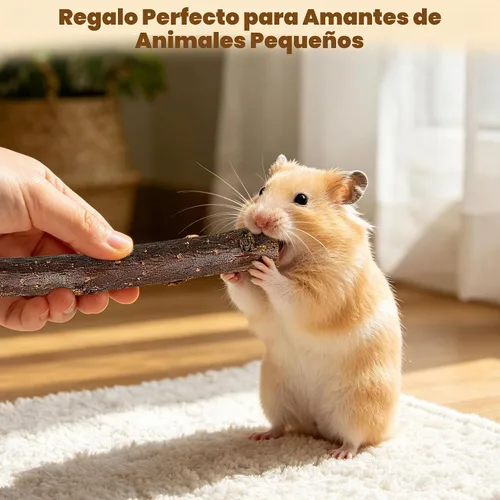 Vista 7 de Palitos de manzana natural 17.64 oz, juguetes masticables