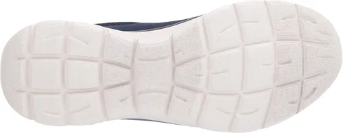 Vista 4 de Skechers Tenis clásicos geniales para mujer Summit Azul marino rosa encendido 85