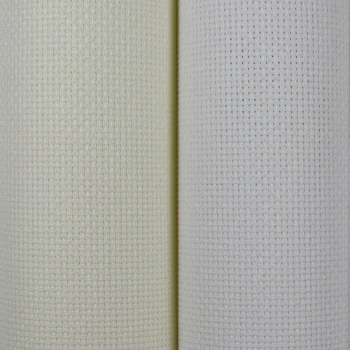 Vista 46 de KCS 2 cajas de tela de costura de algodón para punto de cruz de 15 x 18 pulgadas (blanco antiguo, 11 unidades)