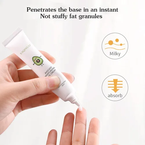 Vista 2 de Aguacate Crema Hidratante Para Ojos Crema Elástica Hidratante Para Los Ojos Eliminar Bolsas Círculos Oscuros Anti-Arrugas Disminución Líneas De Ojos