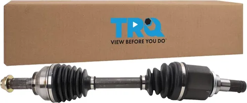Vista 199 de TRQ Conjunto de eje CV delantero del lado del conductor o del pasajero Compatible con Subaru Crosstrek 2016-2017 2014-2015 XV Crosstrek Para