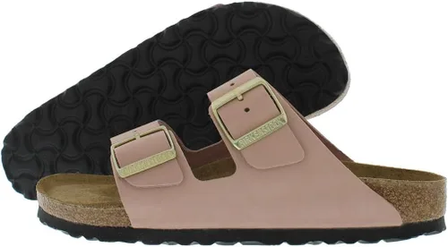 Vista 8 de Birkenstock Sandalias unisex Arizona con plantilla suave para adultos Negro (black Oiled Leather)