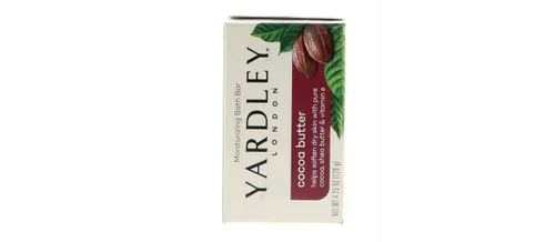 Vista 5 de Yardley Barra hidratante de manteca de cacao 4.25 oz (paquete de 10)