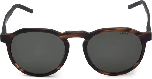 Vista 2 de Gafas de sol Hugo Boss HG-1087-S BU0QT Mármol Marrón - Negro Mate - Lentes grises verdes