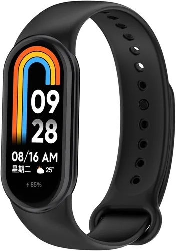 Vista 4 de LOKEKE Correa de repuesto compatible con Xiaomi Band 8 - Correa de silicona de repuesto compatible con Xiaomi Band 8
