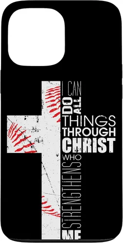 Vista 24 de Fundas de teléfono de béisbol para adolescentes y niños, entrenadores, cristianos, cruz, regalos para iPhone 17
