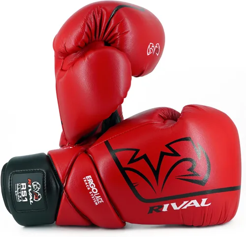 Vista 6 de Rival Boxing RS1 2.0 Ultra Pro - Guantes de boxeo para sparring con cierre de cordones, microfibra súper resistente, forro interior suave