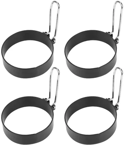 Vista 8 de Egg Ring Set, NonStick Stainless Steel Mould