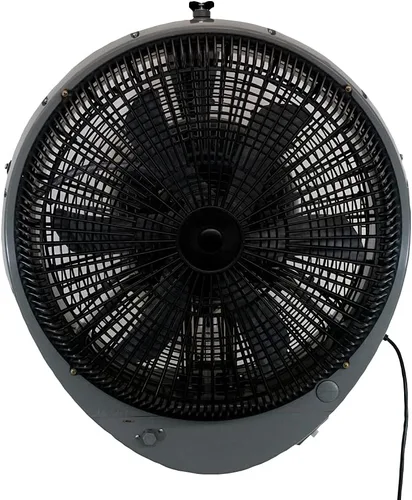 Vista 6 de EcoJet 050101 Tornado - Ventilador de pared en color gris