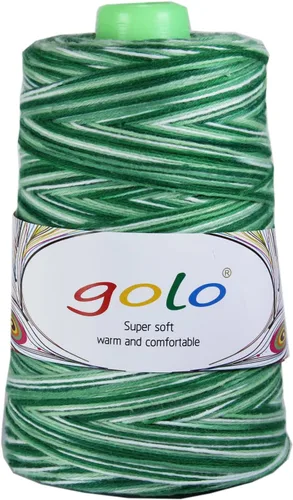 Vista 28 de golo Hilo de Cono de Lana para Tejer 8.8oz 400yd 100% Hilo de Lana para Tejer a Mano 402-Papel Envejecido