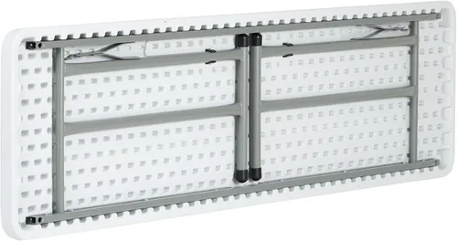 Vista 2 de VIYAO Folding Tables This Sized Folding Table,Cleanup is Simple on This Durable, Which Can Be Used in Many Occasions