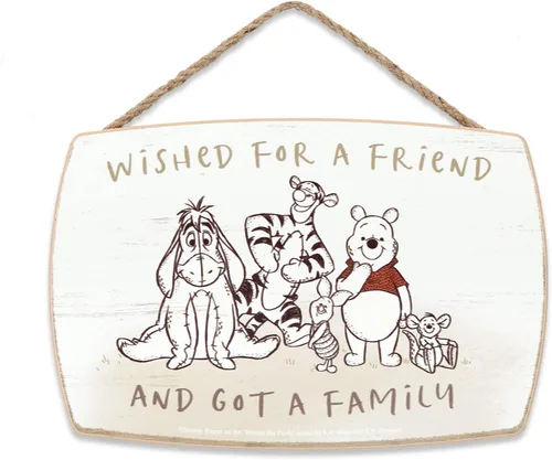 Vista 18 de Open Road Brands Disney Winnie the Pooh Adventure Banner Colgante de Lona - Decoración de Pared Divertida de Pooh y Amigos para el Hogar