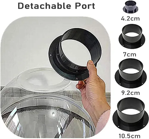 Vista 4 de Máquina de relleno de globos, kit de herramientas de relleno para regalos, decoración de bodas, fiestas, Navidad, expansor de globos, máquina