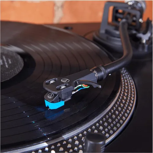 Vista 6 de Audio-Technica AT-VM95C/H Kit Combo de carcasa/cartucho para tocadiscos azul