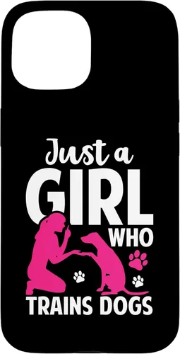 Vista 6 de Girl Who Trains Dogs Training Funny Dog Trainer Women Girls Case for iPhone 17