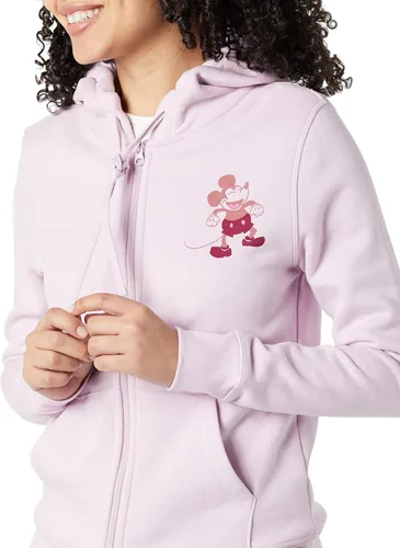 Vista 5 de Amazon Essentials Disney Marvel Star Wars Sudaderas de vellón con capucha completa para mujer (Disponible en talla grande)