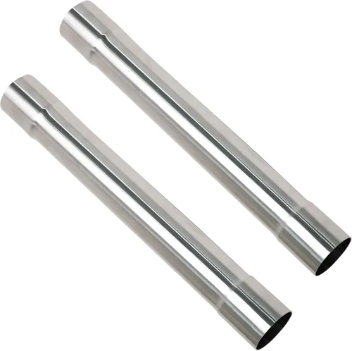 Vista 14 de 1.75 Pulgadas Tubo de Escape T304 de Acero Inoxidable (Tubo SS), Tubo Recto de 1 3/4"ID de Longitud 17.3" con Terminación Ensanchada y Pulida, Tubo