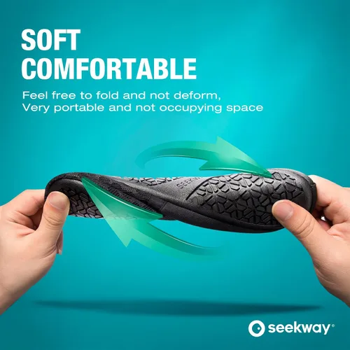 Vista 3 de SEEKWAY SK001 - Zapatos acuáticos de secado rápido para playa, piscina, natación, río, yoga, lago, surf, mujeres y hombres