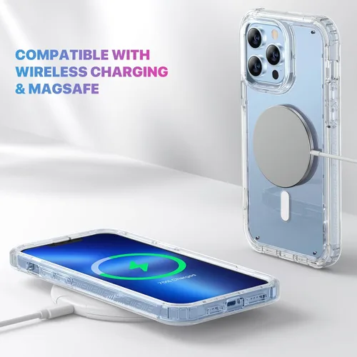 Vista 961 de DIACLARA - Funda transparente compatible con iPhone XR 6.1 pulgadas 2018