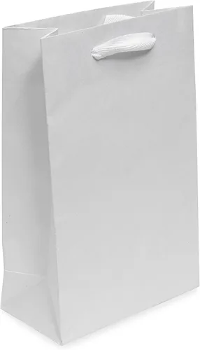 Vista 8 de Prime Line Packaging Bolsas de Regalo de Papel Kraft, Mini Bolsas de Regalo de Papel con Asas para Baby Showers, Bautizo, Bodas, Fiestas, Recuerdos