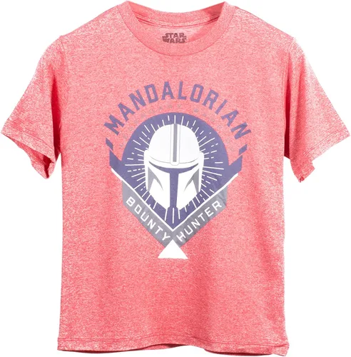 Vista 5 de STAR WARS Camiseta The Mandalorian Warrior Emblem Performance para niño