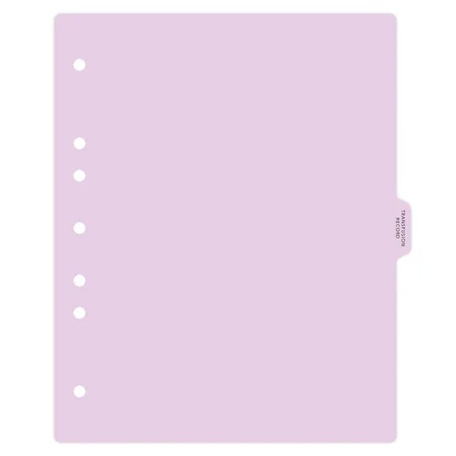 Vista 22 de Carstens - Heavy Duty Misc. Records Plastic Ring Binder Dividers, Side Tab, 1/9 Cut, Tab 5 Position, US Letter, Case of 50, (2616-59CS) - Ideal