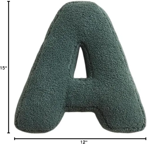 Vista 5 de Inglés Letras Almohada ABCD Letras Cojín Creativo Decorativo Almohadas