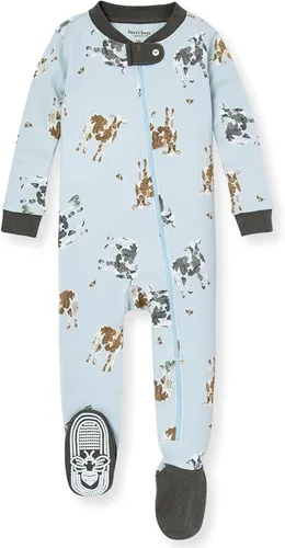 Vista 131 de Burt's Bees Baby - Pijama de una pieza para bebé, mameluco para dormir y jugar, algodón 100% orgánico, cremallera frontal