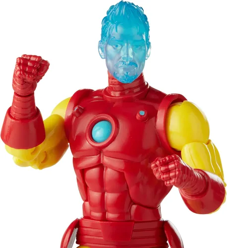 Vista 10 de Hasbro Marvel Legends Series - Figura de acción coleccionable de 6 pulgadas de Tony Stark (A.I.) para niños a partir de 4 años