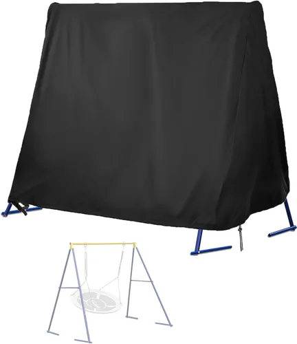 Vista 12 de Kasla Outdoor Swing Cover, Waterproof and Heavy-Duty Cover for Patio A Frame Swing Set & Porch Glider Hammock & Porch Swing Stand