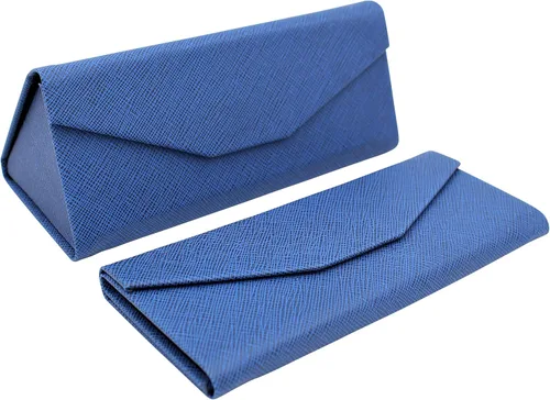 Vista 14 de Real Sic Funda para lentes de sol para hombres y mujeres, soporte magnético plegable para lentes de sol, inspirado en el color sólido