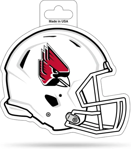 Vista 7 de Rico Industries NCAA - Calcomanía para casco de corte en forma de 4.75 x 5 pulgadas