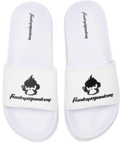 Vista 7 de FUNKYMONKEY Sandalias informales cómodas para hombre, para interiores y exteriores