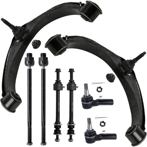 Vista 413 de Detroit Axle - Kit de brazos de control de extremo de 8 piezas para Toyota 2001-2003 Highlander 2002-2003 Camry Lexus ES300, 2 conjuntos de brazos