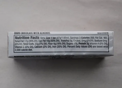 Vista 3 de Trader Joe's - Barras de chocolate negro belga paquete variado de 3 – Total 9 barras, 1.7 onzas