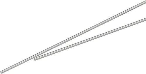 Vista 58 de Uxcell Tubo capilar de acero inoxidable 304, OD 0.4 mm x 0.1 mm de grosor de pared, 250 mm de longitud, tubo metálico para maquinaria industrial
