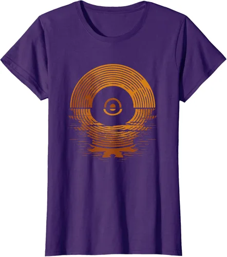 Vista 9 de Vinyl LP Records - Camiseta de vinilo Sunset Negro