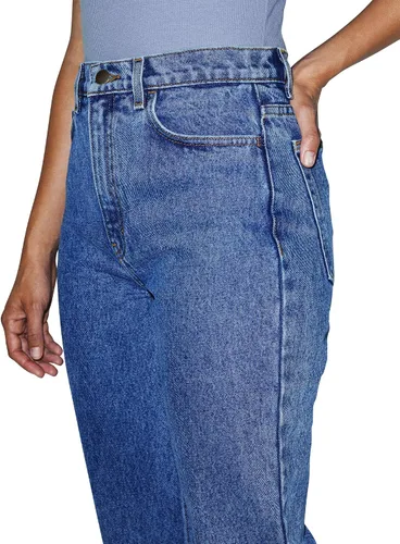 Vista 5 de American Apparel - Jeans de cintura alta para mujer