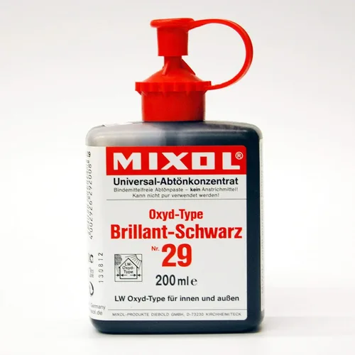 Vista 66 de Tintes universales Mixol, Negro (01) 20 ml