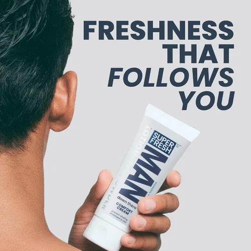 Vista 7 de Super Fresh Desodorante de bola para hombres – Protección en polvo Previene partes adhesivas y olores del hombre Sin talco, sin parabenos, sin