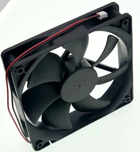 Vista 7 de Ventilador PY-1225H12S 12025 DC12V 0.35A 120×120mm×25mm Ventilador de enfriamiento de 2 hilos