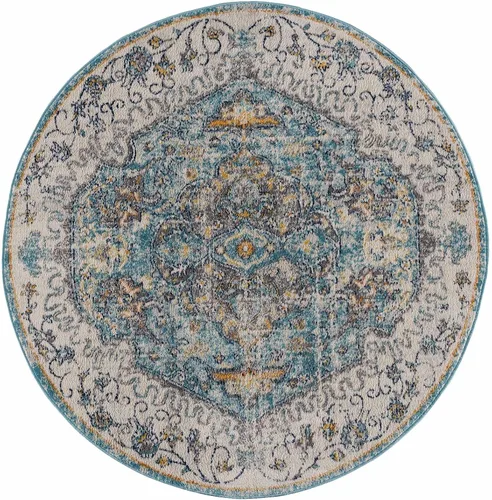 Vista 30 de Hauteloom Morriston - Alfombra tradicional para sala de estar, dormitorio, color gris, 2 x 3 pies