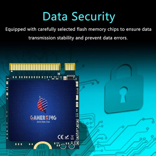 Vista 7 de GAMERKING Unidad interna de estado sólido M.2 2230 SSD NVMe PCIe 3.0 Gen 3X4 de 128 GB de alto rendimiento compatible con portátiles Steam Deck