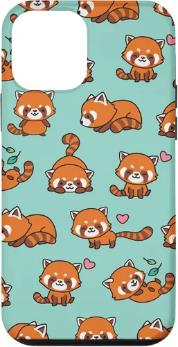 Vista 16 de Cute Funny Kawaii Womens Girls Kids Red Panda Lover Pattern Case for iPhone 17